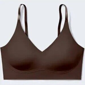 True Body Lift Triangle Adjustable Strap Bra Brown size Small NEW